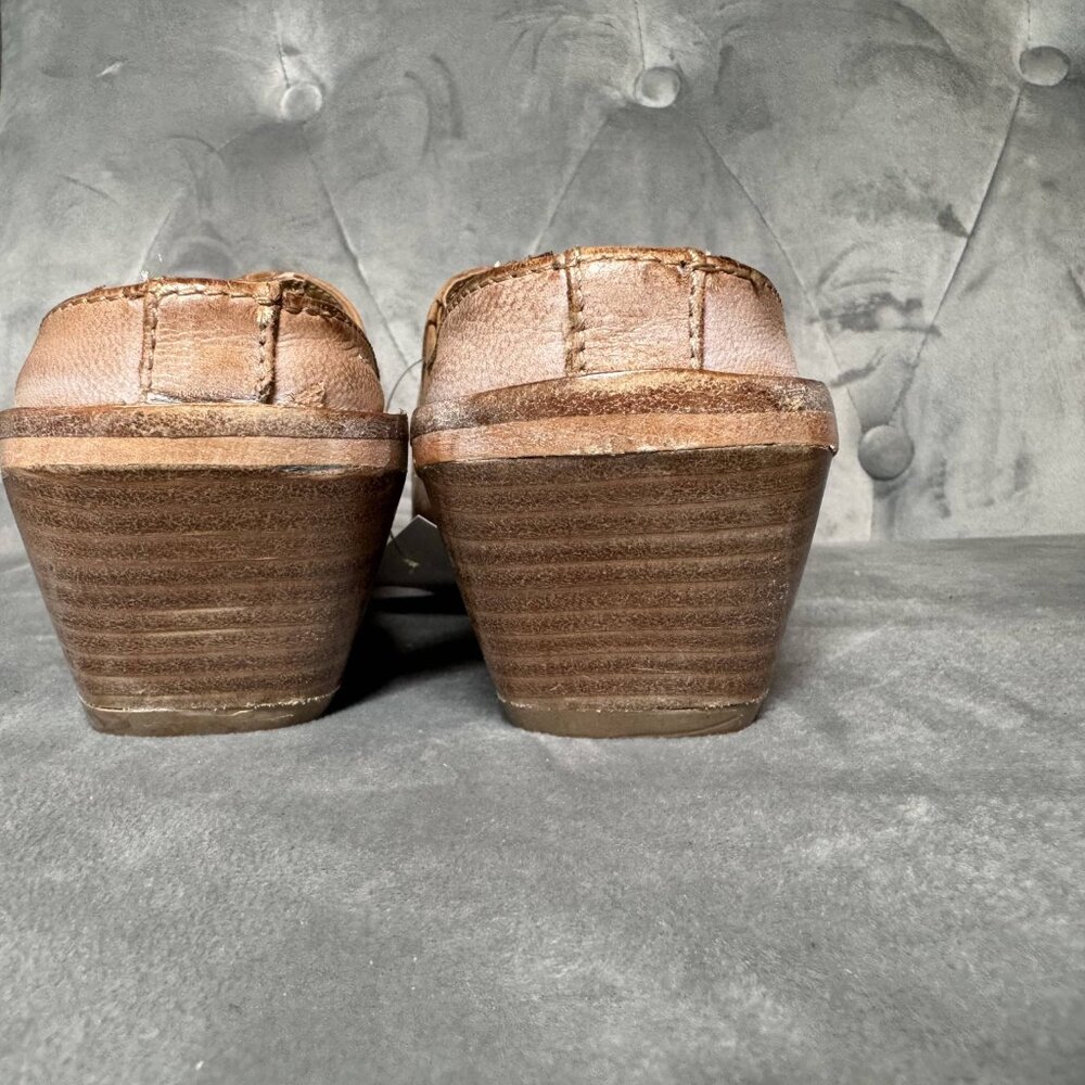 Free People Tallulah Pointed Toe Leather Western Mules Size‎ 36.5 - Picture 6 of 10